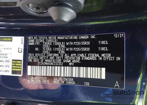 2022 Lexus Rx 350 z USA, uszkodzony, nr VIN 2T2HZMAA5NC232352